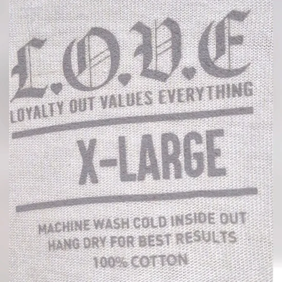 L.O.V.E. XL TSHIRT NWT - Picture 3 of 4